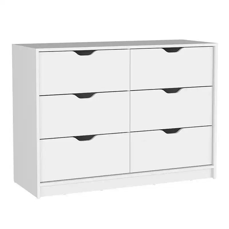 Comò moderno a 4 cassetti con ripiano superiore, cassetti spaziosi, cassettiera per camera da letto, ingresso, comò in legno