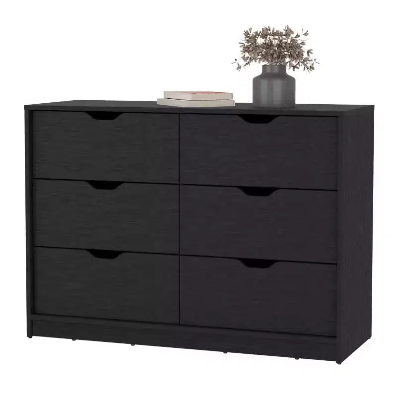 Comò moderno a 4 cassetti con ripiano superiore, cassetti spaziosi, cassettiera per camera da letto, ingresso, comò in legno