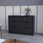 Comò moderno a 4 cassetti con ripiano superiore, cassetti spaziosi, cassettiera per camera da letto, ingresso, comò in legno