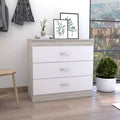 Cassettiera Verticale Moderna Minimalista a 5 Cassetti con Maniglie in Metallo e Cassetto Superiore con Serratura, Comò per Camera da Letto, Ingresso