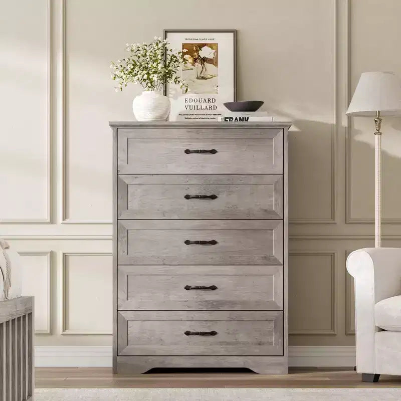 Comò moderno a 6 cassetti, Organizzatori e contenitori per vestiti, Comodini moderni