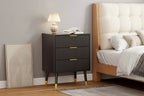 Cassettiera a 3 Cassetti per Camera da Letto, Comò Moderno, Unità Organizer con Cassetti Contenitori