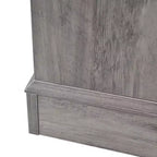 Cassettiera da fattoria larga 59 pollici con 7 cassetti in legno rustico con texture piacevole, design vintage, cassettiere organizer per contenitori