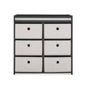 Delta Children Hayes Changing Table with Fabric Bin Dresser
